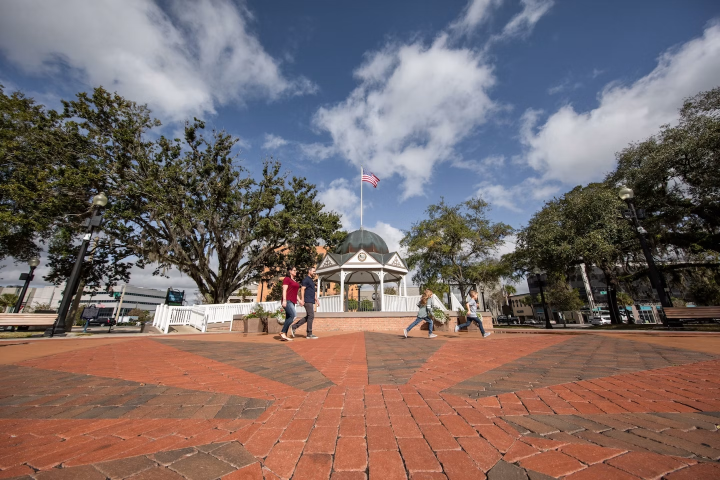 The gazebo in Historic Downtown Ocala